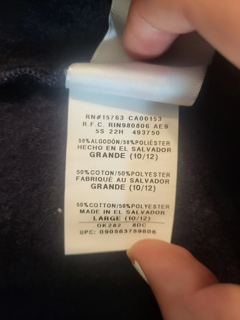 Hanes Kids Navy Blue Sweatpants Joggers